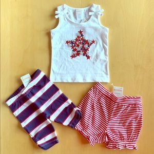 Gymboree 3-piece Set. NEW